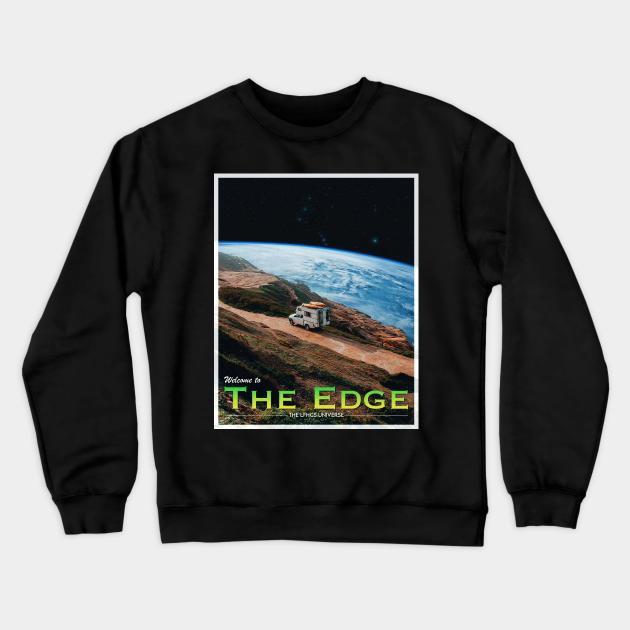 POSTCARD: THE EDGE. Crewneck Sweatshirt by LFHCS